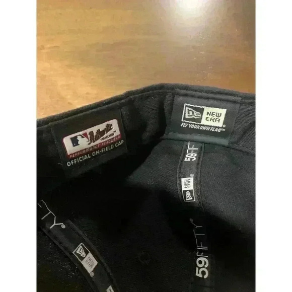 Pittsburgh Pirates New Era MLB Hat 100% Wool 7 1/2 Plain Logo - Picture 7 of 8